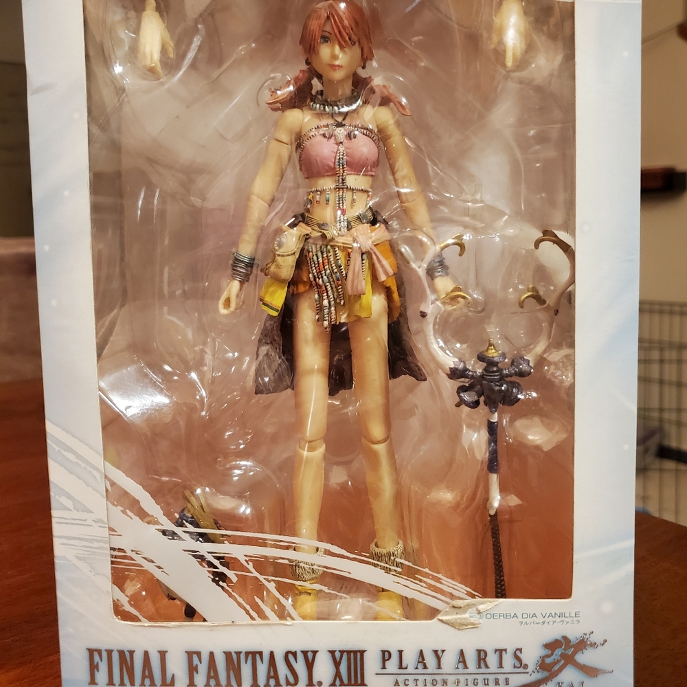 Final Fantasy XIII: Play Arts Kai: Oerba Dia Vanille Action Figure